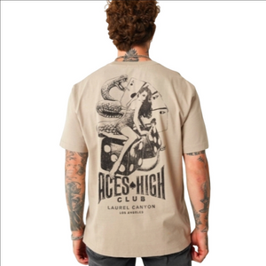 ARDENE MAN COLLECTION Aces High Club Graphic Tee SZ M